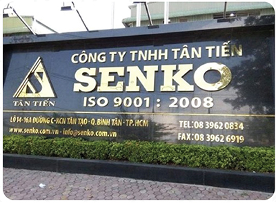 Đơn hàng công ty Senko