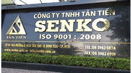 Đơn hàng công ty Senko